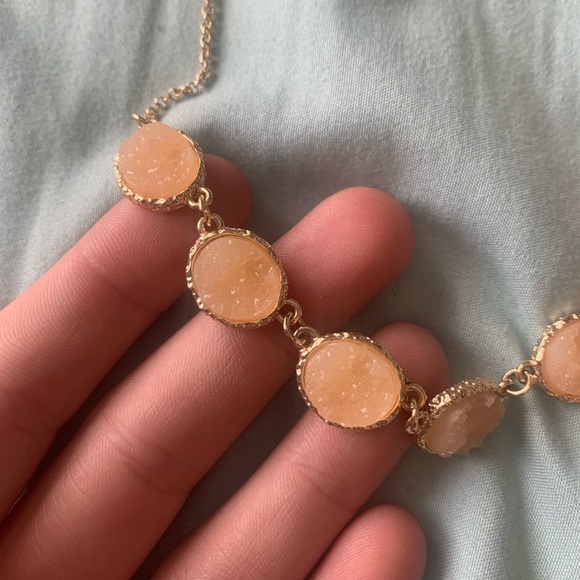 Short gem necklace - Picture 2 of 3